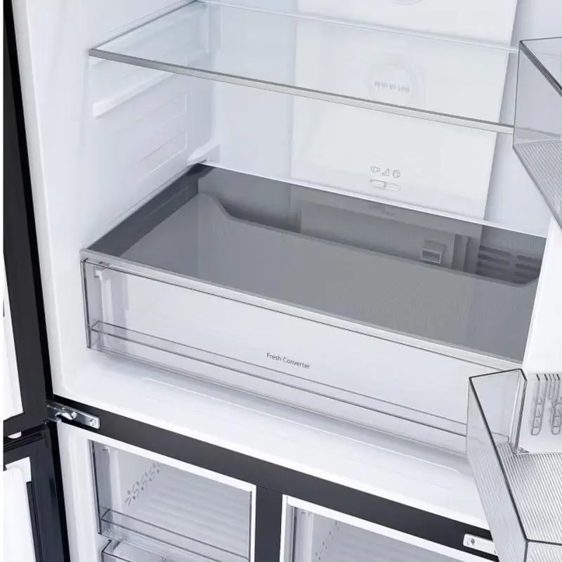 LG Cross Door Refrigerator 400L (GCFB41FPLAM) Black Glass