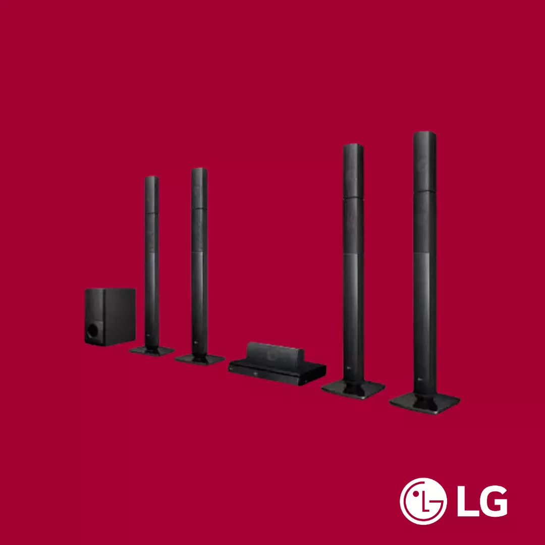 LG Home Theater System 1000W 5.1CH (LHD71C) LG Home Theater System 1000W 5.1CH (LHD71C)
