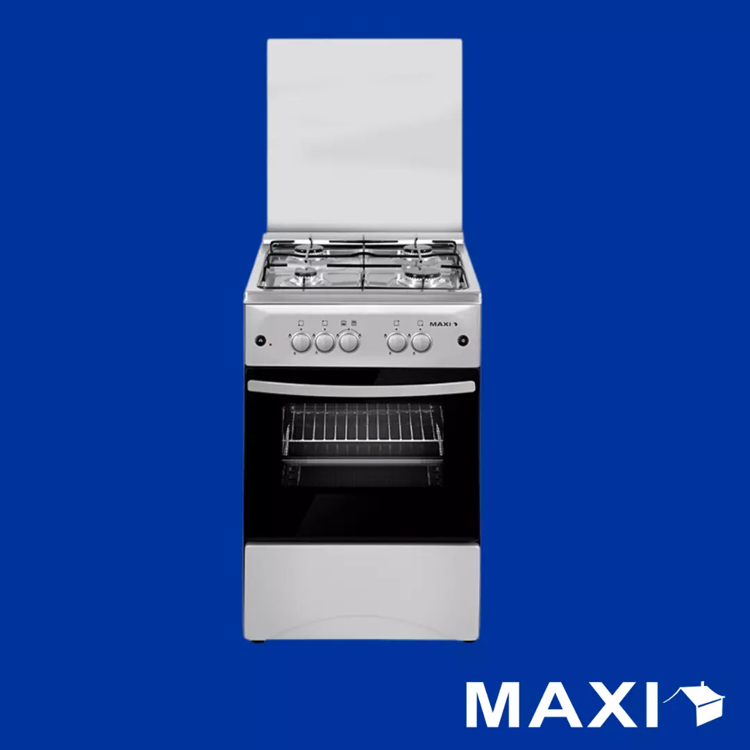 Maxi Gas Cooker 50x50 CM (4) Burners IGL Inox