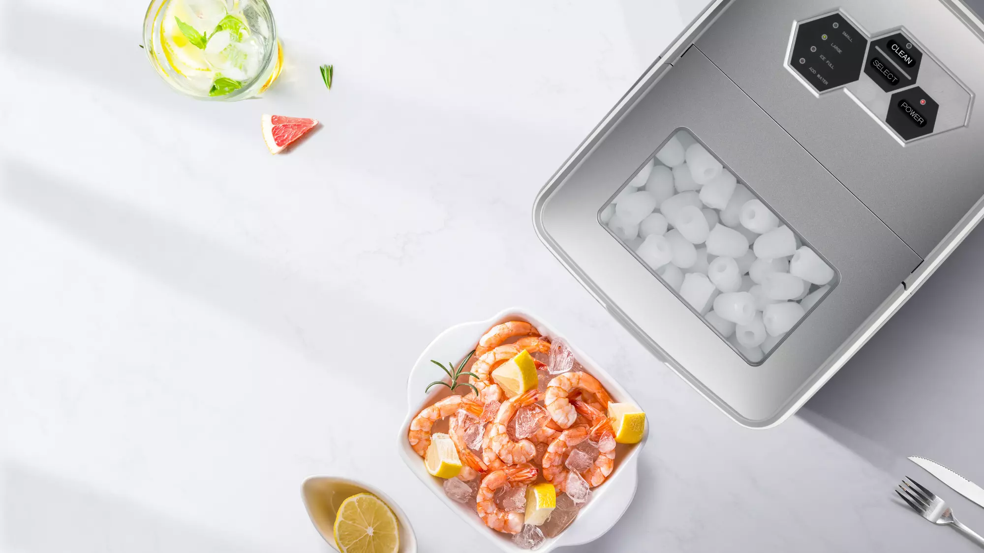 Hisense Ice Maker 20KG/24h 2600mL water tank (ICM2011)