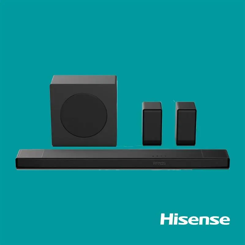 Hisense Soundbar with Subwoofer 600W 5.1.4CH (AX5140Q) Hisense Soundbar with Subwoofer 600W 5.1.4CH (AX5140Q)