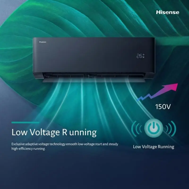 Hisense Split AC 2.0 HP Inverter Black