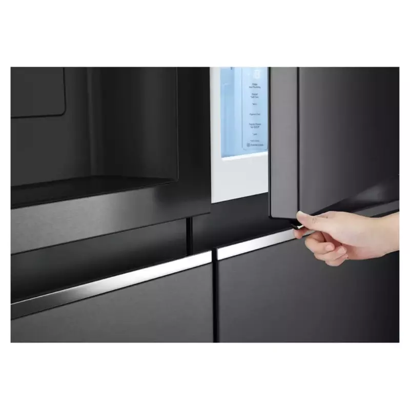 LG SxS Refrigerator 684L (GC-J257FQKW) with UVnano® Water Dispenser