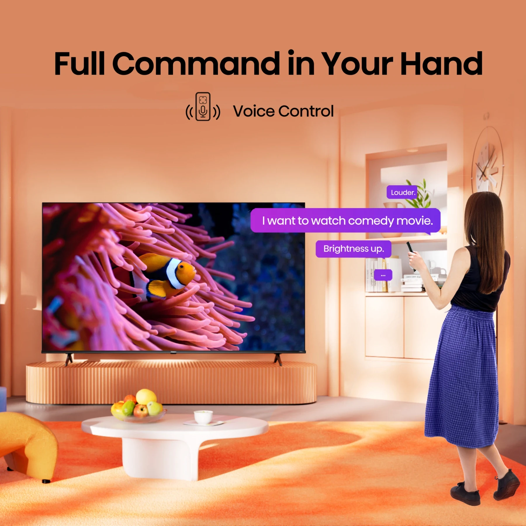 Hisense TV UHD 70 Inch A6K 4K Smart