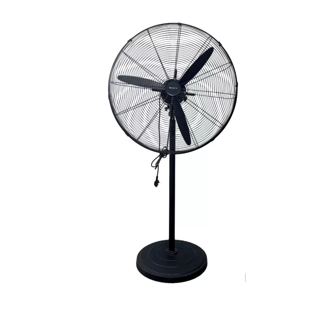 Maxi Standing Industrial Fan 26 inch Black (KFS-650)