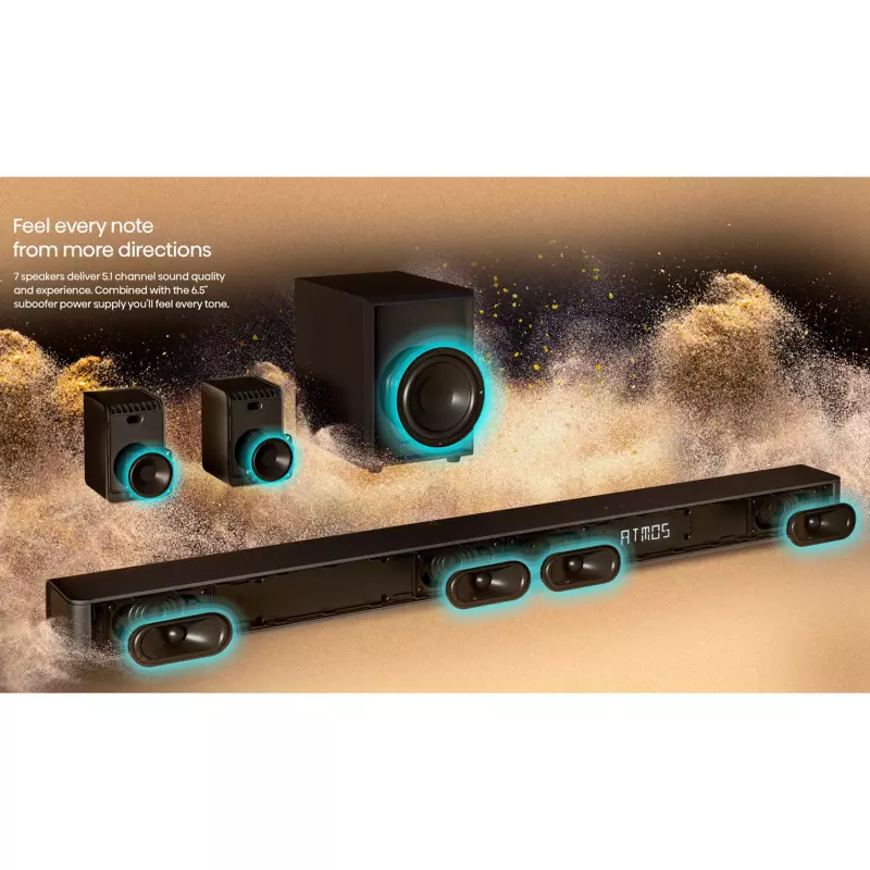 Hisense Soundbar with Subwoofer 280W 3.1CH (AX3100G)