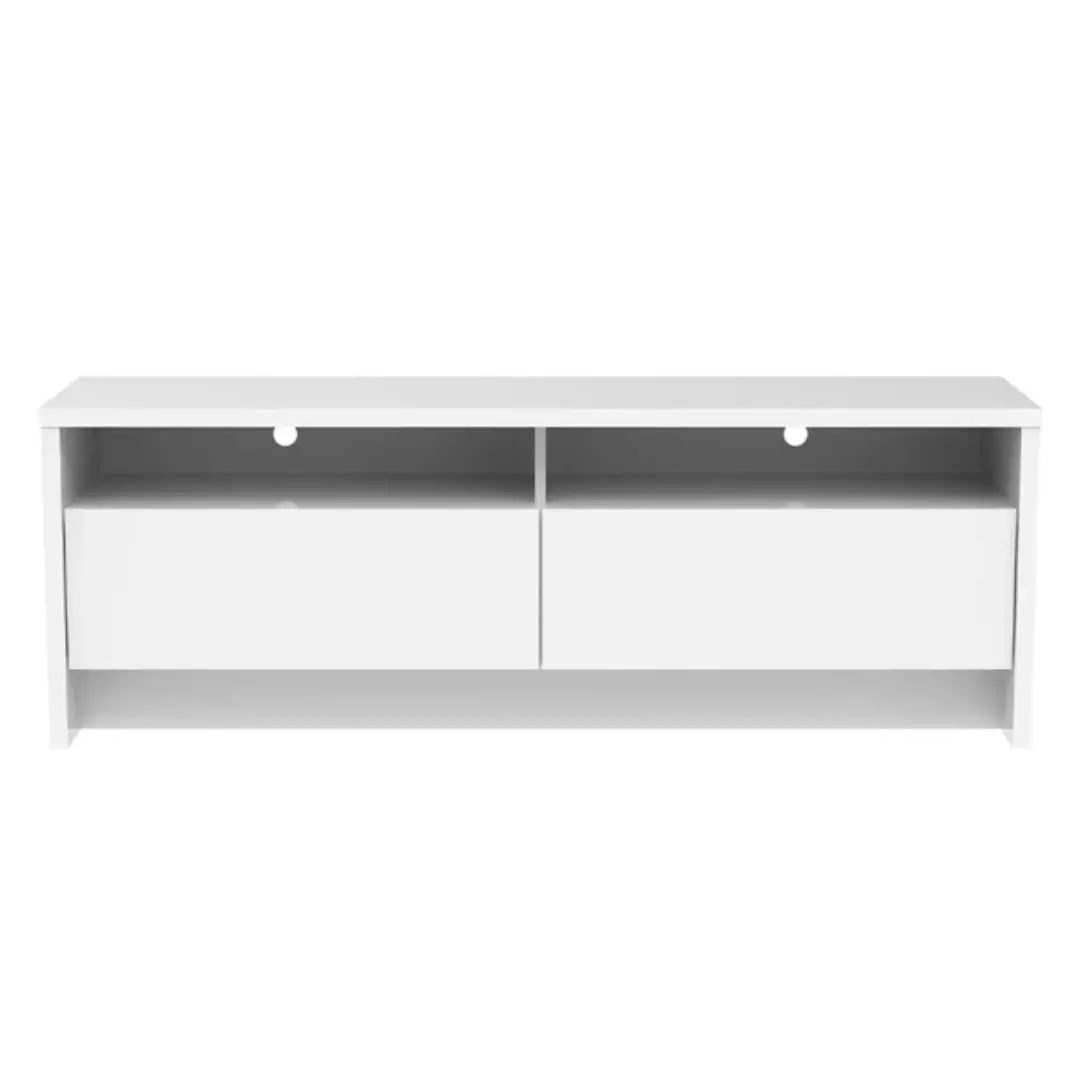 Provincia Aspen TV Stand 1.35m Branco Fosco (White Matte) Provincia Aspen TV Stand 1.35m Branco Fosco (White Matte)