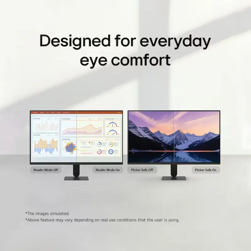 LG Monitor 27 Inch (27U411B-B) Full HD IPS 144Hz