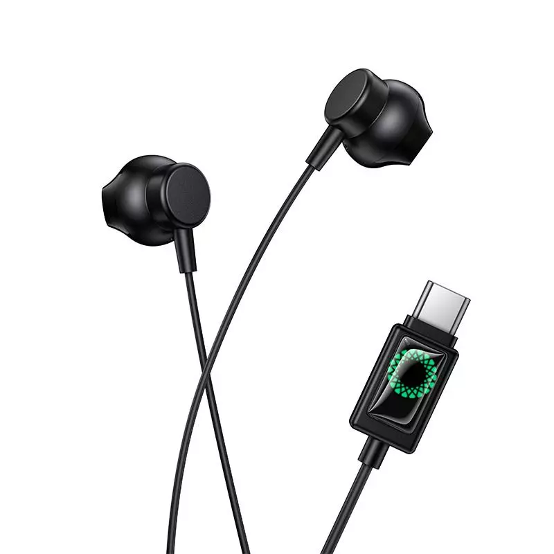 M118 Type-C Column Universal Digital Earphones With Microphone