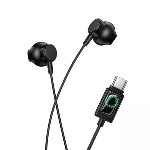 M118 Type-C Column Universal Digital Earphones With Microphone