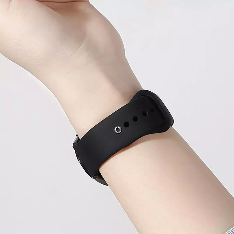 WH22 Flexible Series Push-type Silicone Strap(20mm) WH22 Flexible Series Push-type Silicone Strap(20mm)