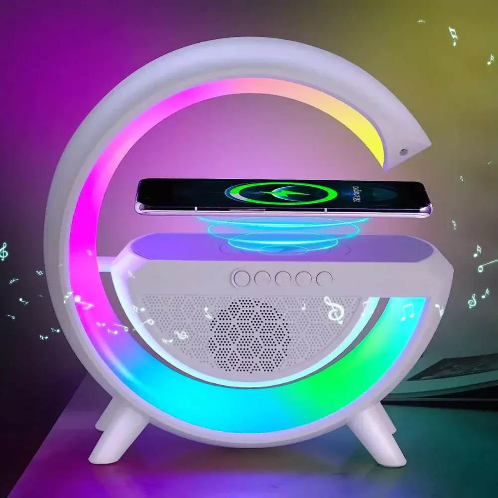 DS43 Big-G Smart Ambient Wireless Charging BT Speaker