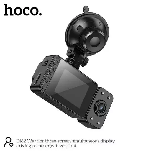 DI62 Warrior Three-screen Simultaneous Display Driving Recorder(wifi Version)