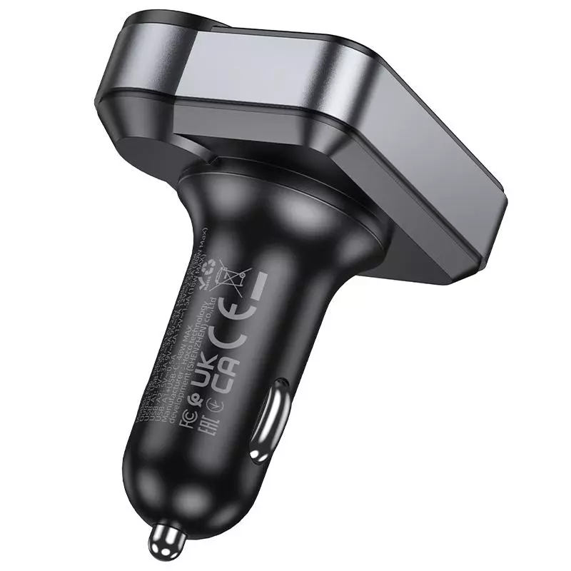 E86 Alegria 48W Dual Port PD30W+QC3.0 Car BT FM Transmitter