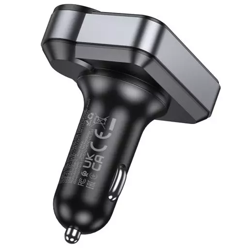 E86 Alegria 48W Dual Port PD30W+QC3.0 Car BT FM Transmitter