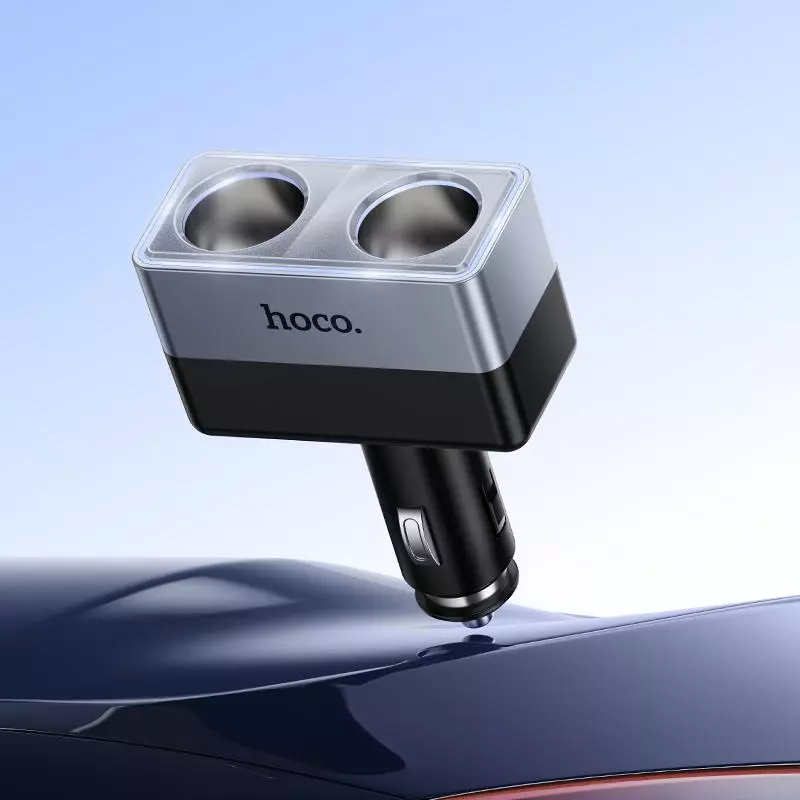 Z65 Smart Dual Cigarette Lighter Car Charger