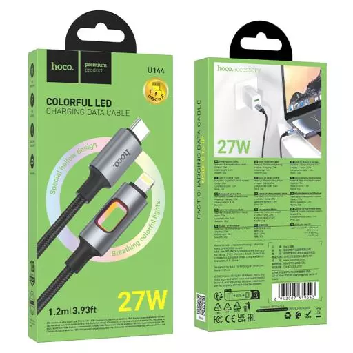 U144  PD27W charging data cable iP (1.2M)