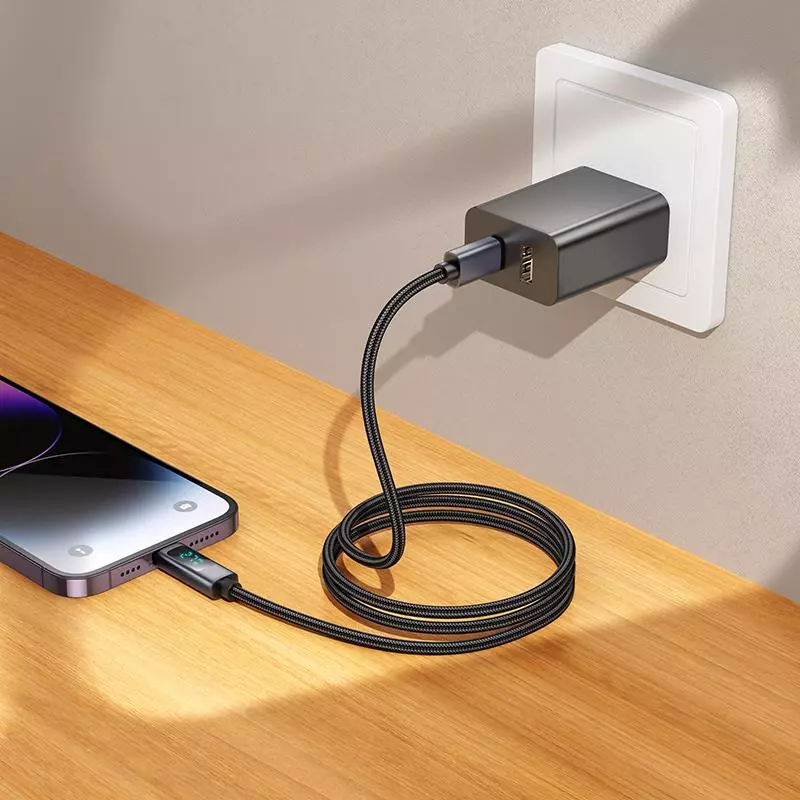 X112 Favor PD charging data cable with display iP (1M)