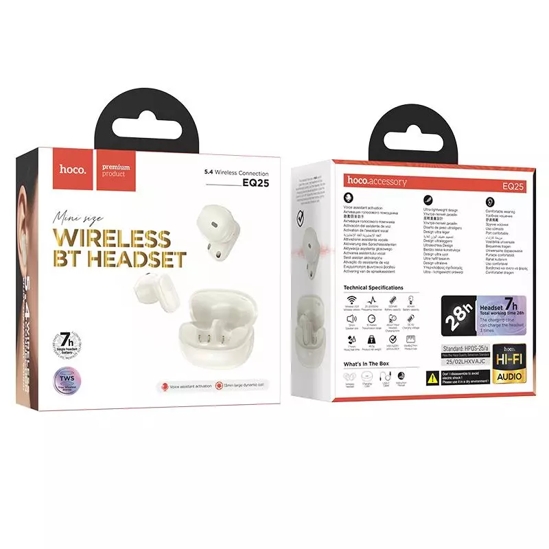 EQ25 Unimpeded True Wireless BT Headset