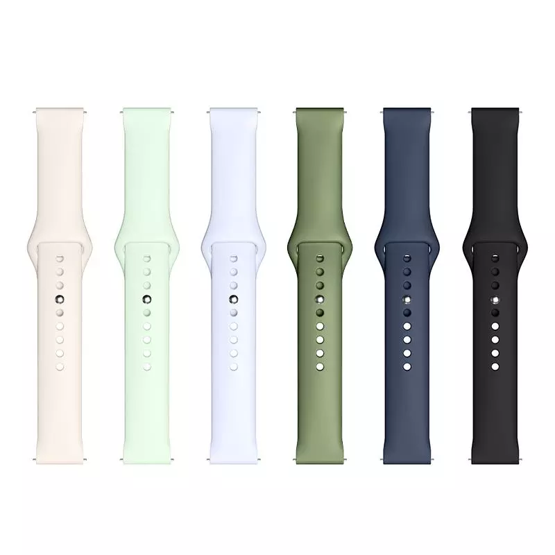 WH22 Flexible Series Push-type Silicone Strap(22mm)