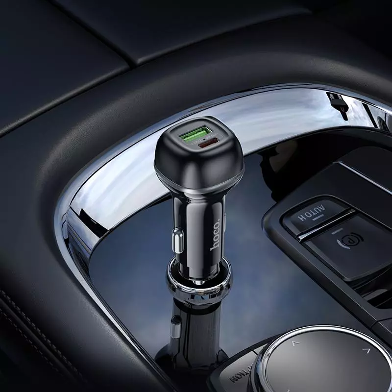Z58A Rank 48W dual port PD30W+QC3.0 car charger set(C to C)