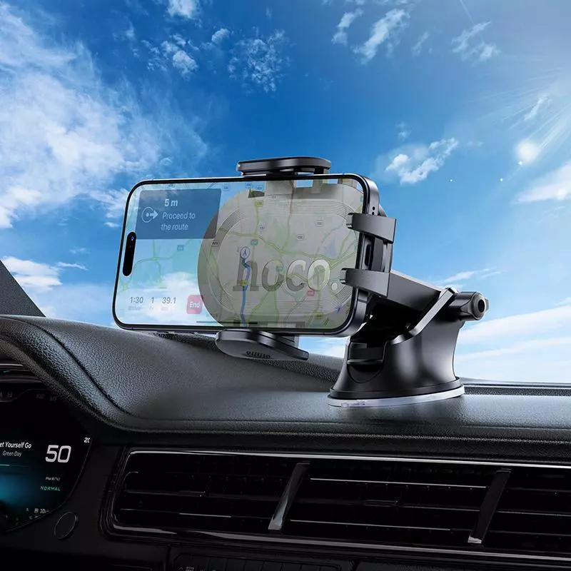 H54 Brusco Ultra-thin Push-type Car Holder(center Console)