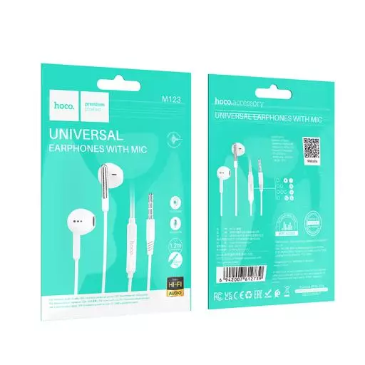 M123 Glory Universal Earphones With Microphone