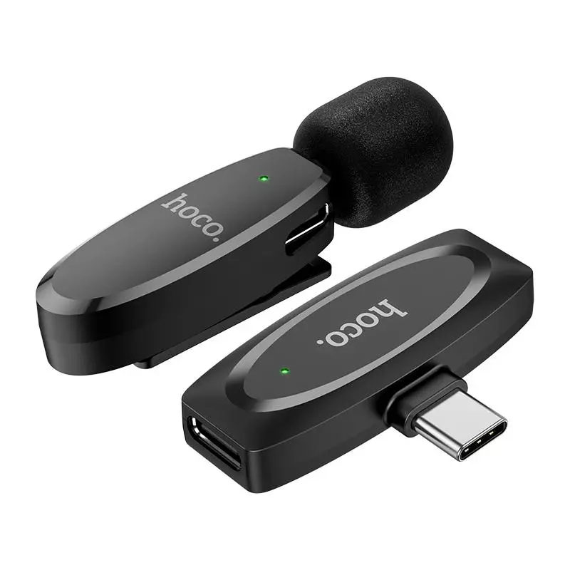 L15 Type-C Crystal Lavalier Wireless Digital Microphone
