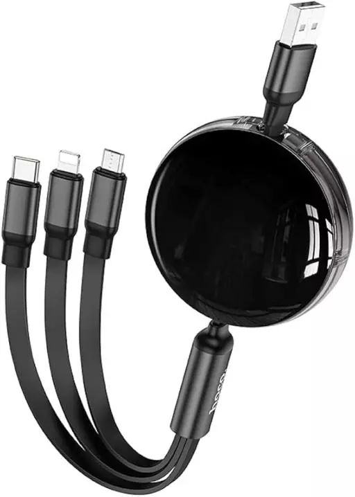 X78 Easy Pull Storage 3-In-1 Charging Cable