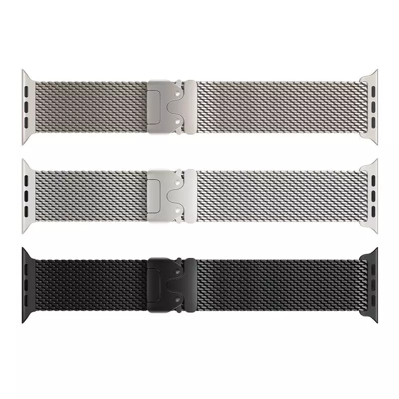 WA33 Original Series Umbrella Buckle Milanese Steel Strap Strap(44/45/46/49mm) WA33 Original Series Umbrella Buckle Milanese Steel Strap Strap(44/45/46/49mm)