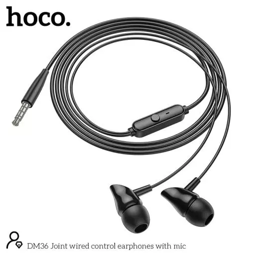 DM36 Joint Wired Control Earphones With Mic