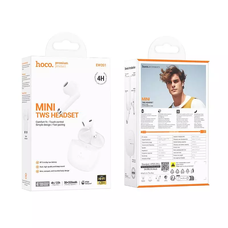 EW201 Graceful true wireless BT headset