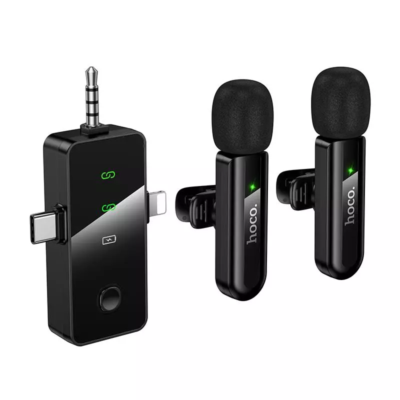 L20C Fair Dual-mic Wireless Microphone(iP/Type-C/3.5) L20C Fair Dual-mic Wireless Microphone(iP/Type-C/3.5)