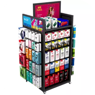 HN11 Single-sided Promotional Hook Display Stand