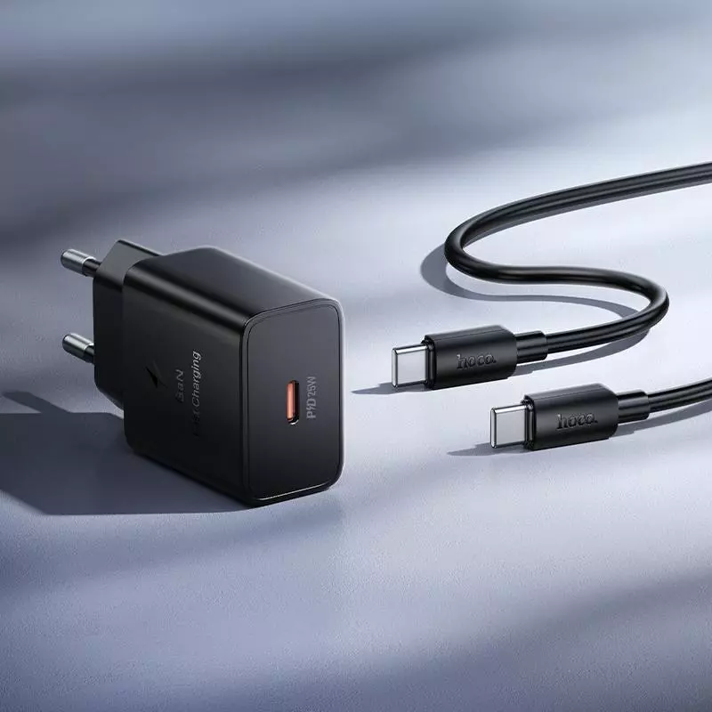 N76 Star Single Port PD25W Charger Set(C To C)(EU)