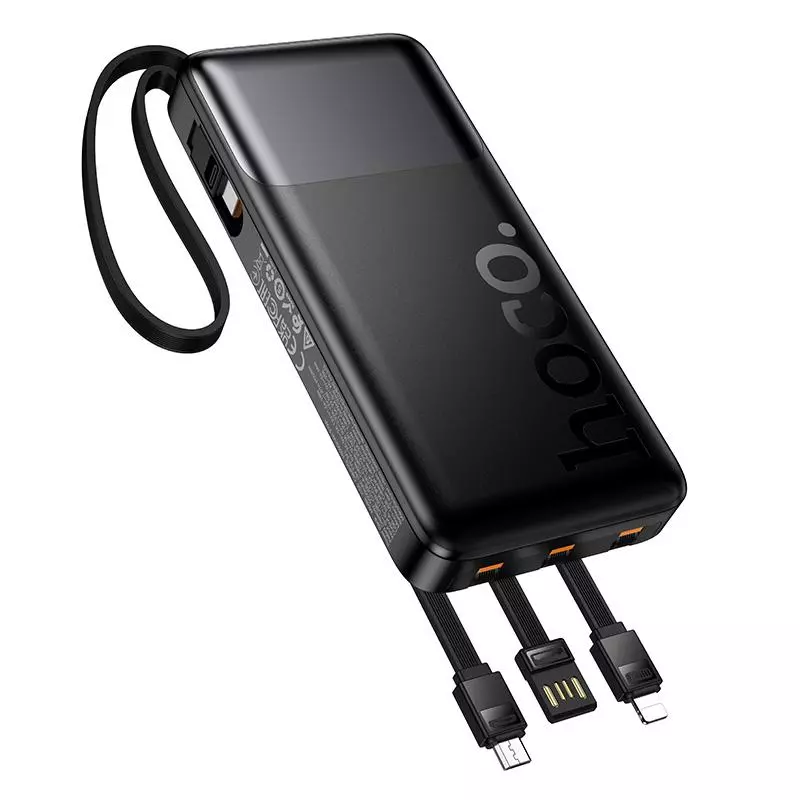 J156 Founder 22.5W+PD20W Fully Compatible Power Bank With Four Cables(10000mAh)