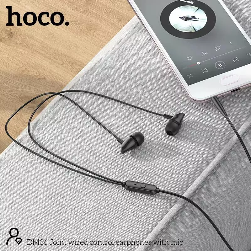 DM36 Joint Wired Control Earphones With Mic