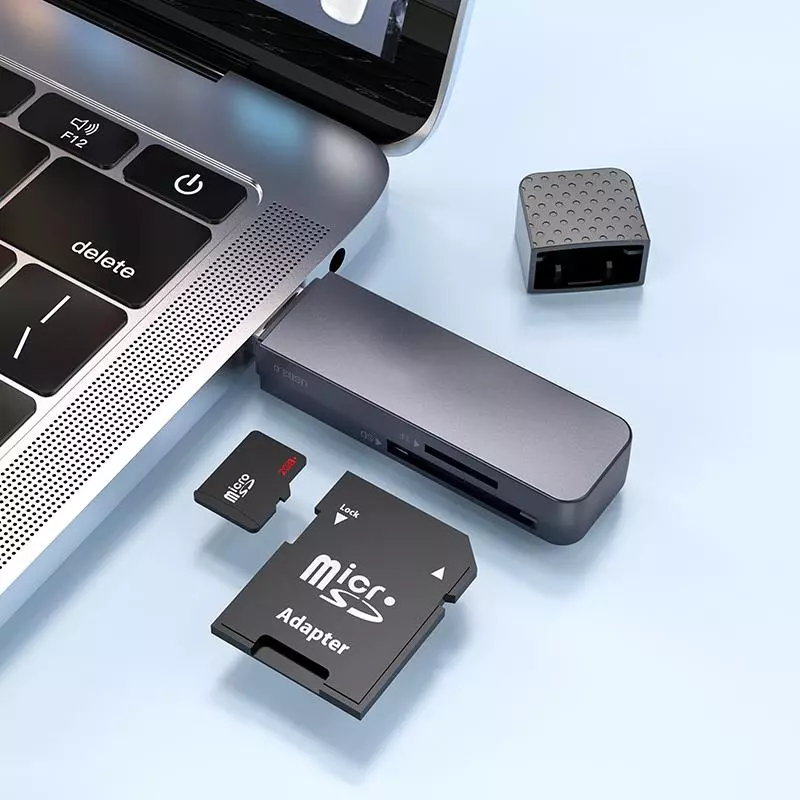 HB45 Spirit 2-In-1 USB 2.0 Card Reader