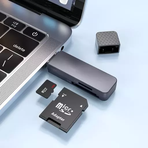 HB45 Spirit 2-In-1 USB 2.0 Card Reader