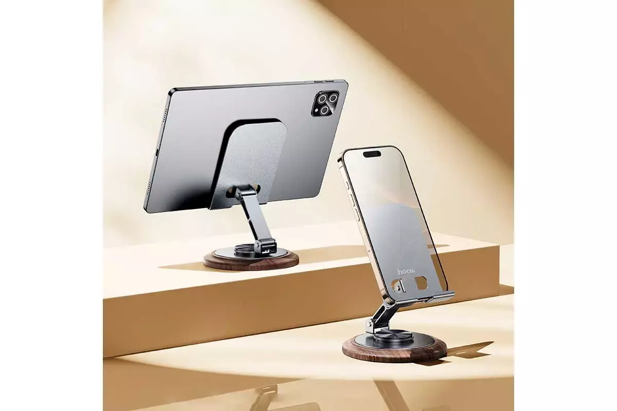 DH25 Folding Rotating Metal Desktop Stand
