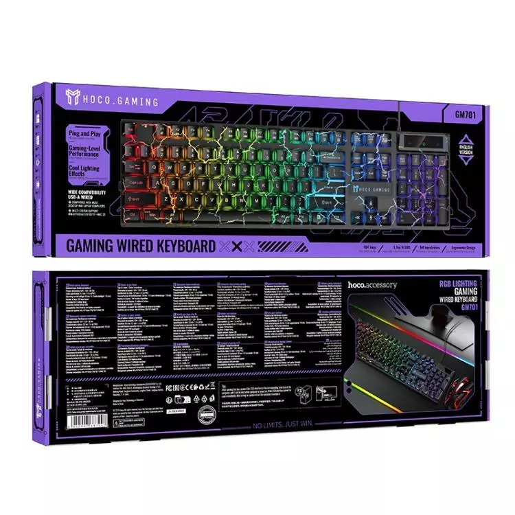 GM701 Trofeo Wired Gaming Keyboard(english Version)