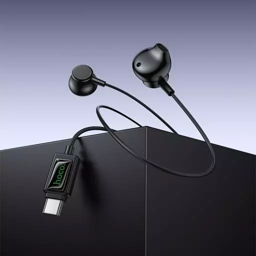 M118 Type-C Column Universal Digital Earphones With Microphone