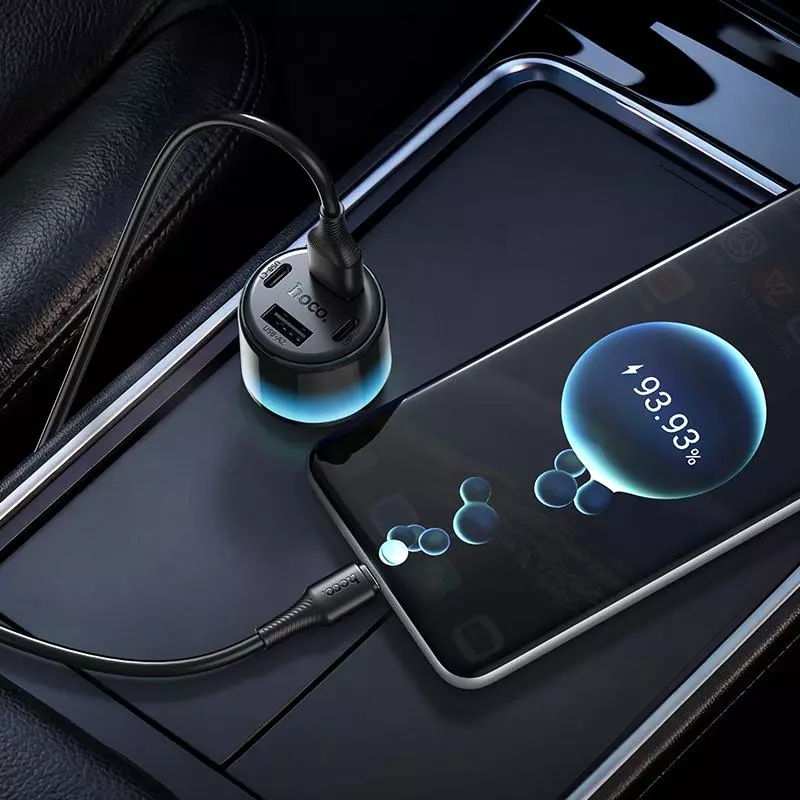 Z69 Vivido 24W(2C2A) Car Charger Set(Type-C)