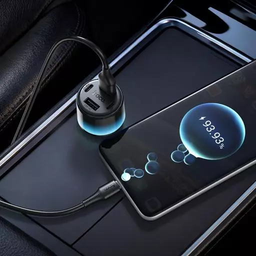 Z69 Vivido 24W(2C2A) Car Charger Set(Type-C)