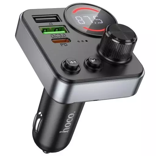 E86 Alegria 48W Dual Port PD30W+QC3.0 Car BT FM Transmitter