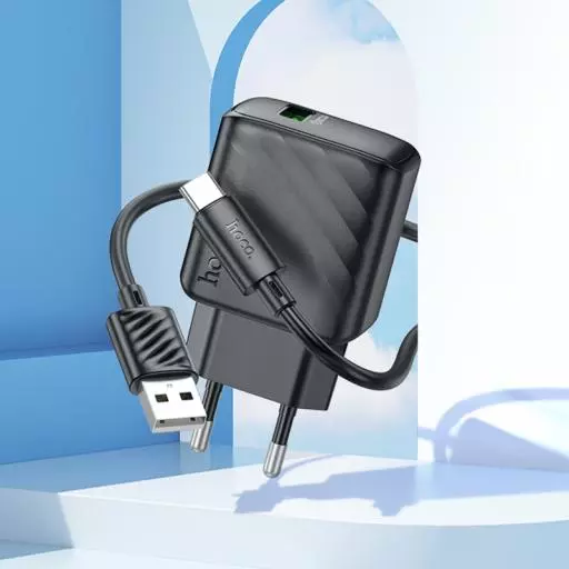 CS21A Rich Single Port QC3.0 Charger Set(Type-C)(EU)