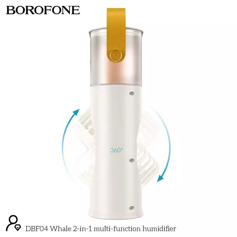 DBF04 Borofone Whale 2-In-1 Multifunction Humidifier