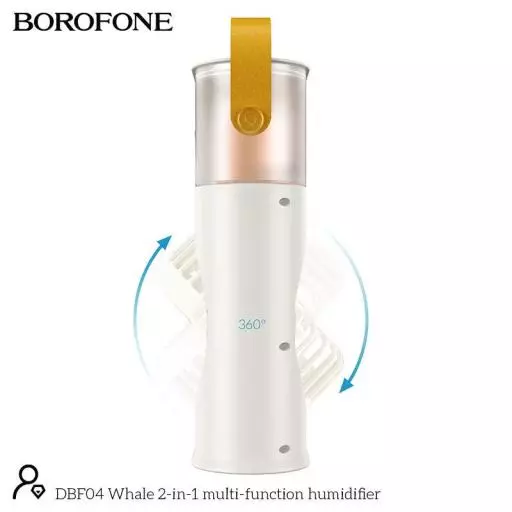 DBF04 Borofone Whale 2-In-1 Multifunction Humidifier
