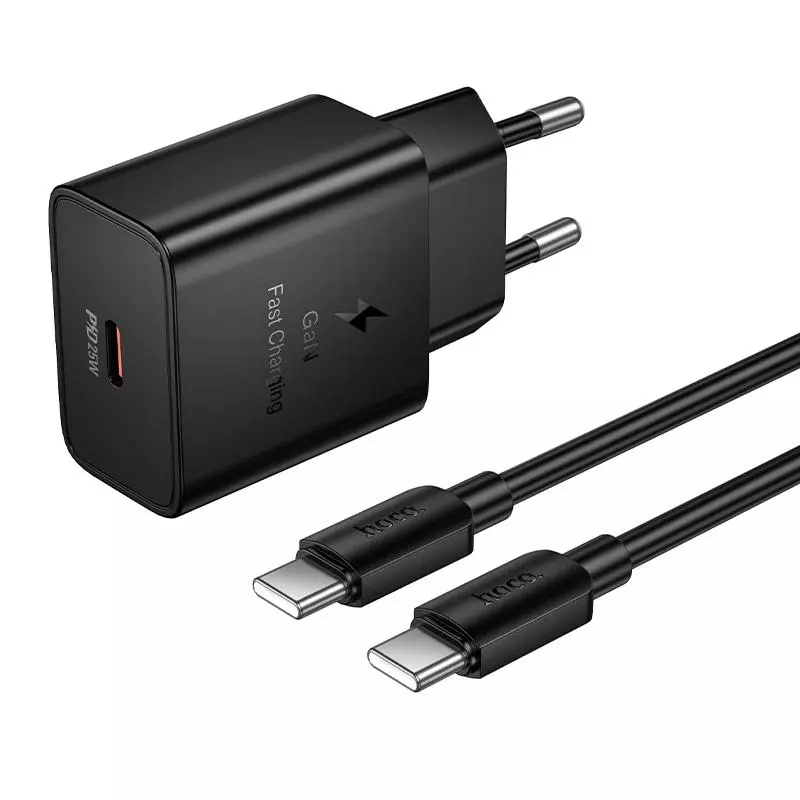 N76 Star Single Port PD25W Charger Set(C To C)(EU)