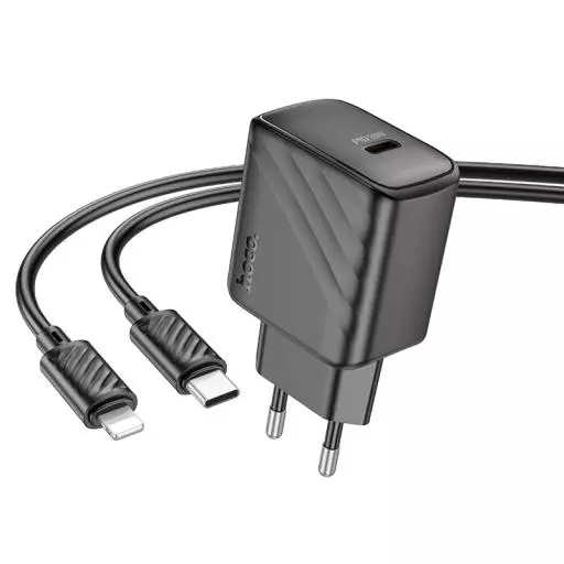 CS22A Value Single Port PD30W Charger Set(C To IP)(EU)
